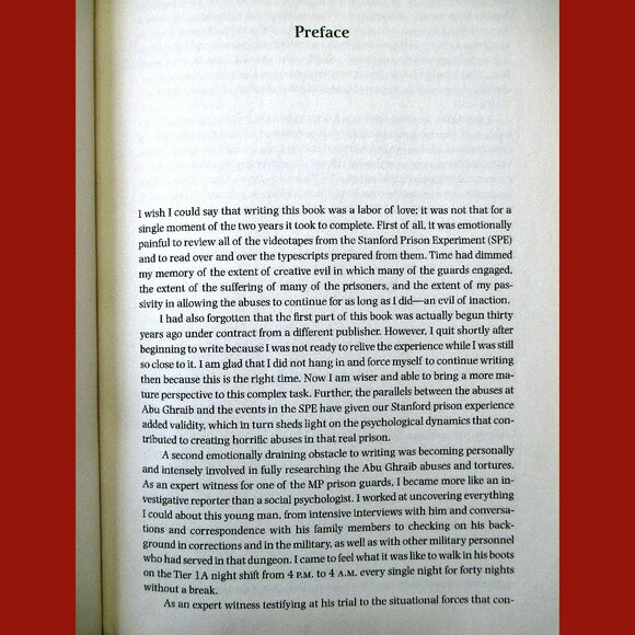The Lucifer Effect: Understanding How Good People Turn Evil, by Philip Zimbardo - Picture 2 of 16